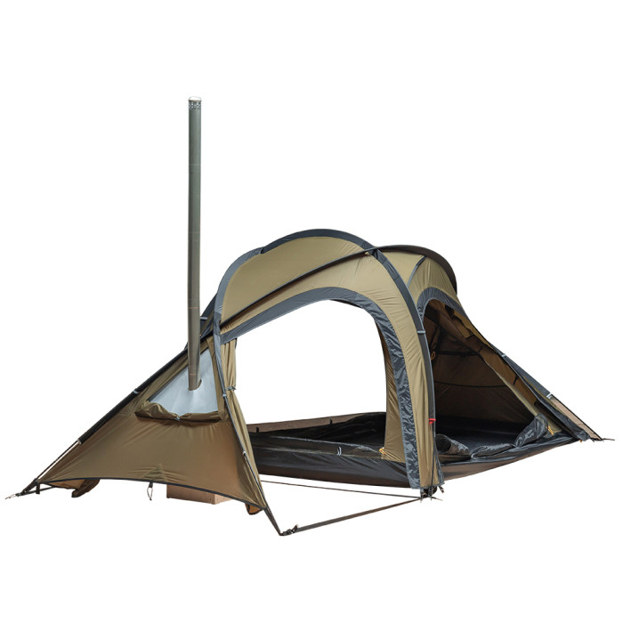 LEO 2 | 40D キャンプ用テント|煙突ガード付き自立式テント|1-2人用 POMOLY
