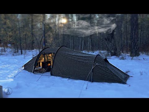 Locomotive 20 トンネル型テント | 煙突穴付き キャンプテント POMOLY