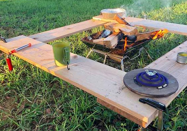 自作BBQテーブルの作り方