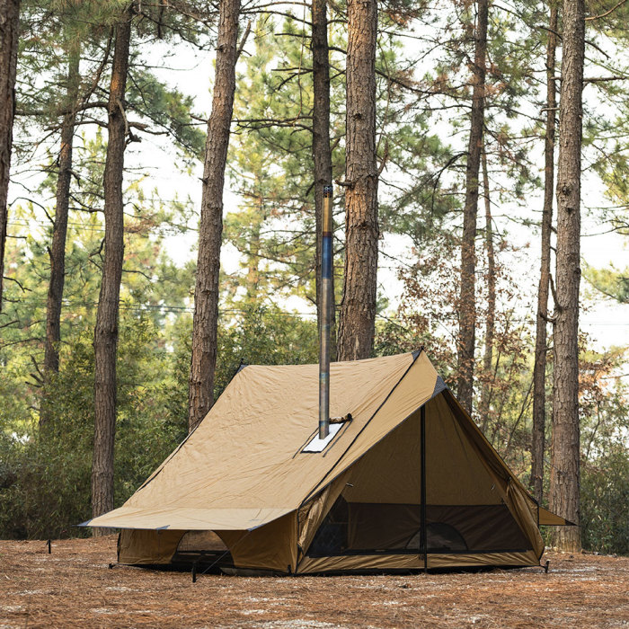 CHALET 70 Pro |  ロッジ型テント | キャンプテント2人用 | POMOLY 2024新作