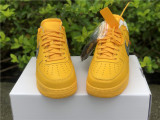Off-White x Nike Air Force 1 Low University Gold