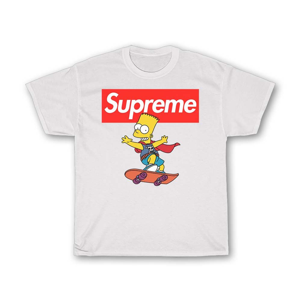 t shirt supreme simpson