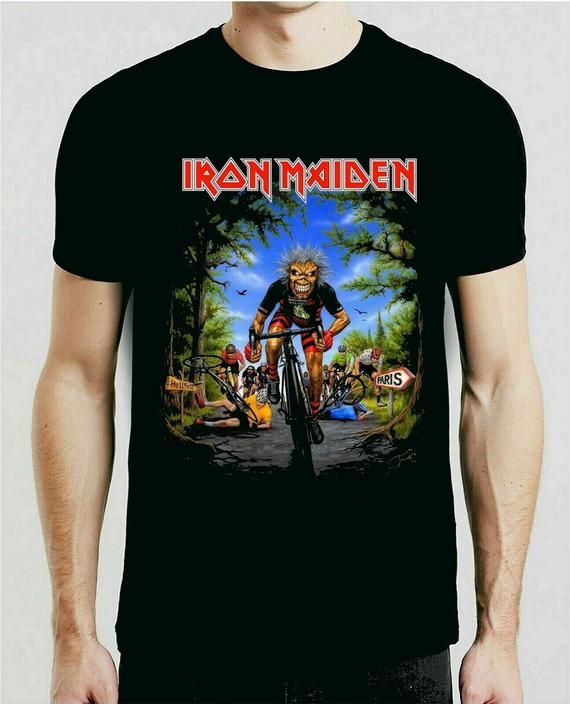 iron maiden rare t shirt