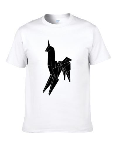 Gaff's Unicorn 2  Gaffs Origami from Blade Runner T Shirt