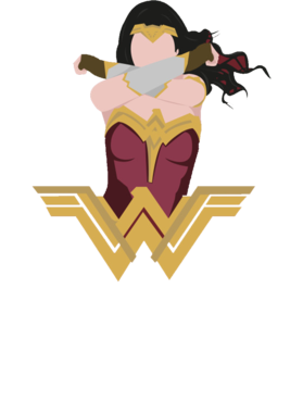 Wonder Woman Superhero Cool Justice League Halloween Fan T Shirt