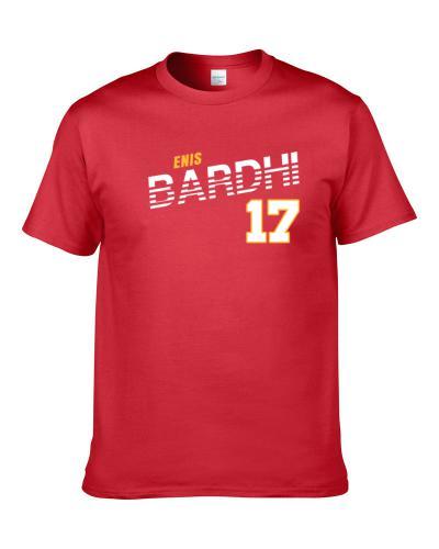 Enis Bardhi 17 North Macedonia Soccer Team Player Tee Shirt