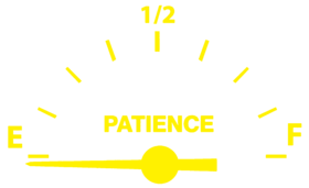 patience rude parody T Shirt
