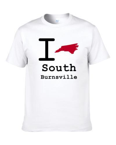 South Burnsville North Carolina I Love Heart State Shirt
