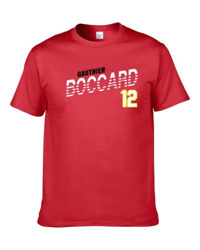 Gauthier Boccard 12 Belgium Favorite Olympics Athlete Tee Shirt