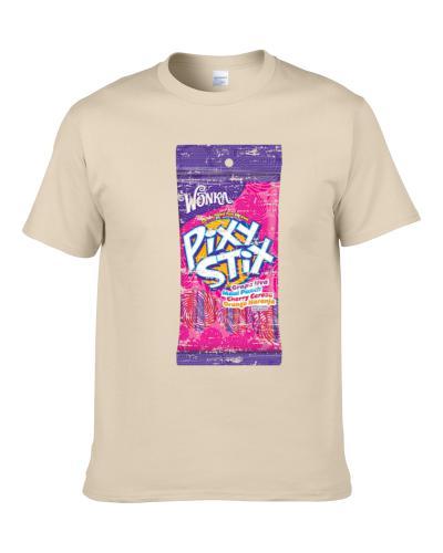 Large Pixy Stix Retro Candy Gift Worn Look S-3XL Shirt