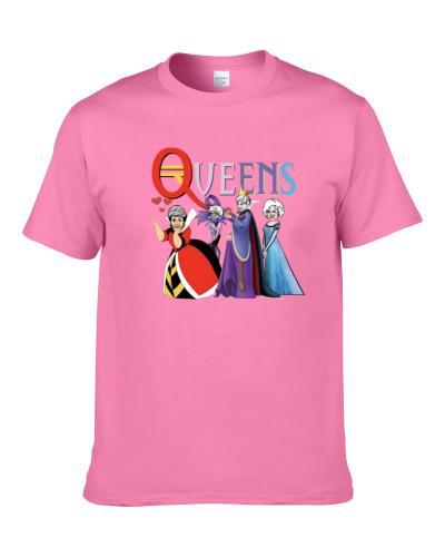 Golden Girls Queens Cartoon Princess Parody T Shirt