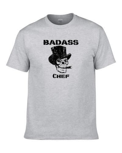 Badass Chef Skull Occupation Shirt