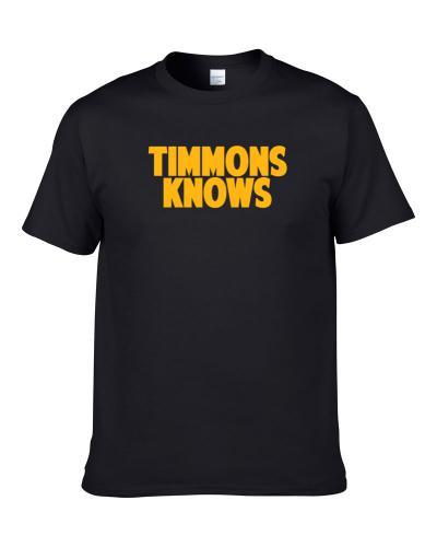 Lawrence Timmons Knows Pittsburgh Football Player Sports Fan S-3XL Shirt