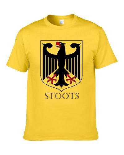 German Last Name Custom Stoots Germany Coat Of Arms Men T Shirt