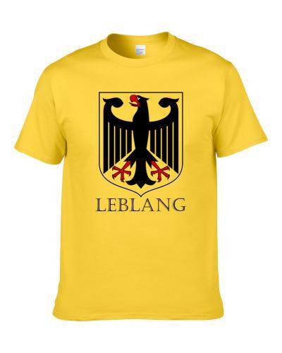 Leblang German Last Name Custom Surname Germany Coat Of Arms S-3XL Shirt