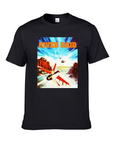 Atari River Raid Box Art 1b tshirt for men