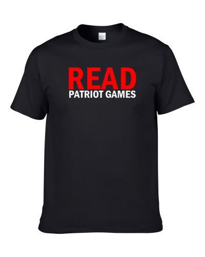 READ Patriot Games Funny Bookworm Christmas Gift Men T Shirt