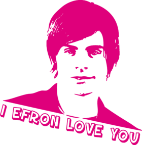 Zac Efron Loves You S-3XL Shirt