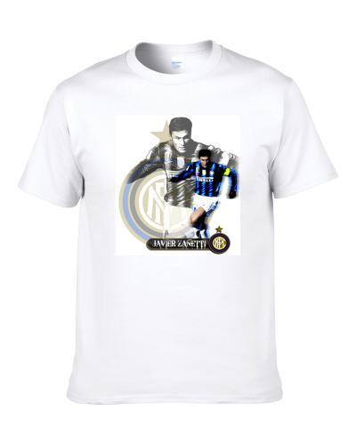 Javier Zanetti Inter Milan Soccer S-3XL Shirt