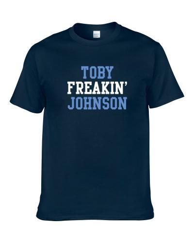 Toby Freakin' Johnson Tennessee Football Player Cool Fan T Shirt