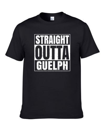 Straight Outta Guelph Airport Code Parody T-Shirt