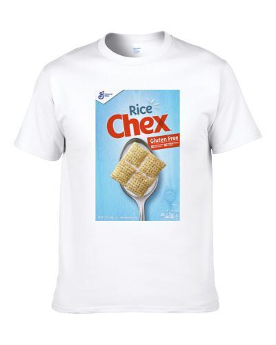 Rice Chex Box Greatest Cereal Of All Time Breakfast Fan Foodie Apron Men T Shirt