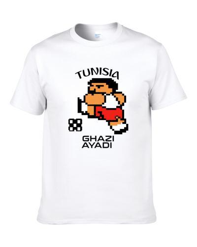 Ghazi Ayadi Tecmo Soccer Tunisia World Cup Favorite Player T Shirt