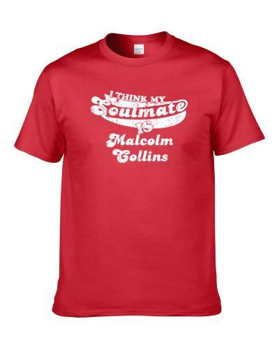 My Soulmate Is Malcolm Collins Wales Boxing Fan Worn Look Shirt