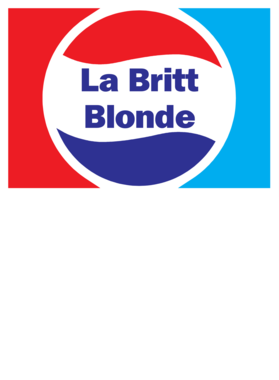 La Britt Blonde Beer Lover Funny Cola Parody Drinking Gift S-3XL Shirt