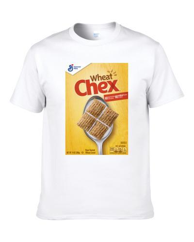Wheat Chex Box Greatest Cereal Of All Time Breakfast Fan Foodie T-Shirt