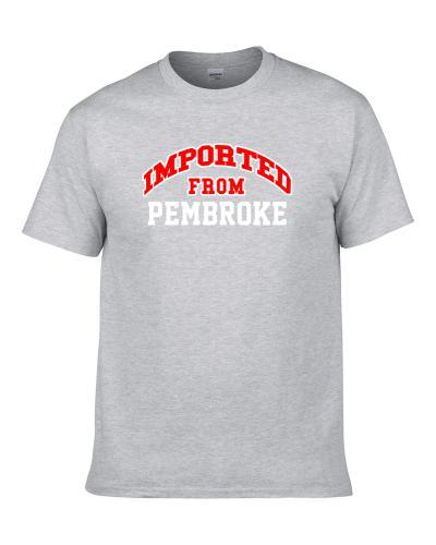 Imported From Pembroke North Carolina Sports Team Trade Shirt