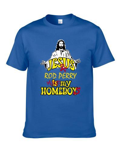 Rod Perry Jesus Homeboys Football Los Angeles Sports California T-Shirt