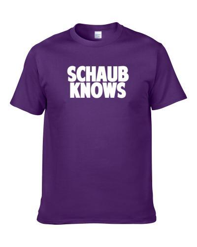 Matt Schaub Knows Baltimore Football Player Sports Fan T Shirt