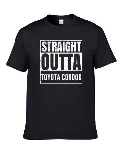 Straight Outta Toyota Condor Compton Parody Car Lover Fan Hooded Pullover S-3XL Shirt