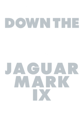 Cruisin Down The Street In My Jaguar Mark Ix Straight Outta Compton Parody Car Men T Shirt