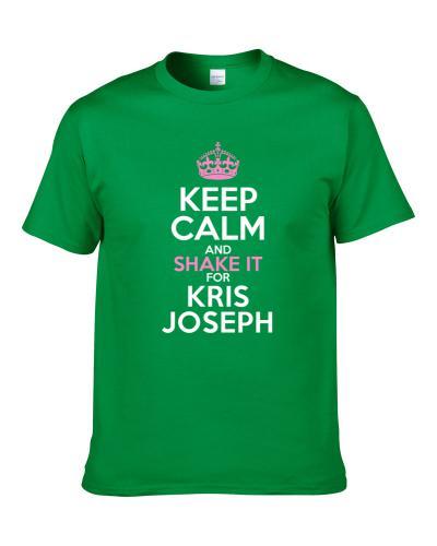 Keep Calm Shake And It For Kris Joseph Boston Basketball Players Cool Sports Fan TEE