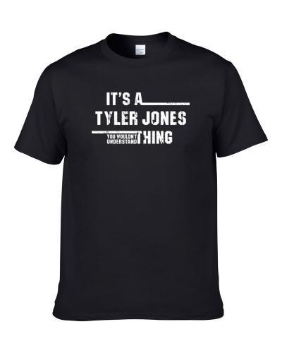 Tyler Jones Wouldn't Understand Texas State Football Worn Look Men T Shirt