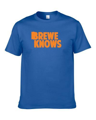 Corey Brewer Knows New York Basketball Player Funny Sports Fan tshirt