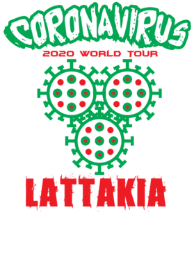 Coronavirus 2020 World Tour Lattakia S-3XL Shirt