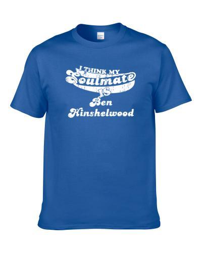 My Soulmate Is Ben Hinshelwood Scotland Rugby Player Worn Look Shirt For Men