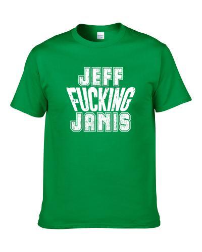 Fcking Jeff Janis Green Bay Football Team Favorite Player Fan Shirt