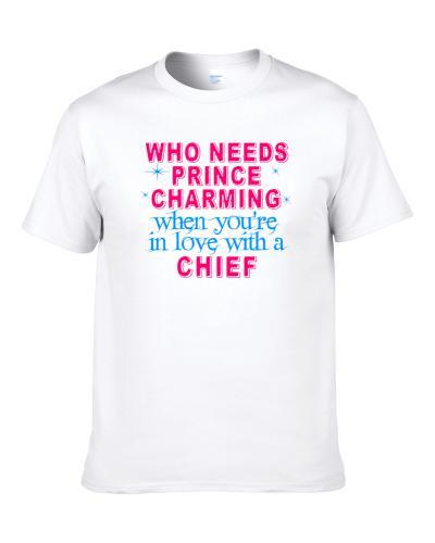 In Love With A Chief Cute Occupation Shirt For Men