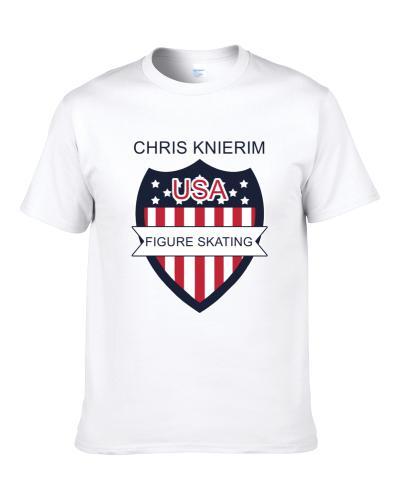 Chris Knierim Figure Skating Pyeongchang Usa Athletes Sports Fan S-3XL Shirt