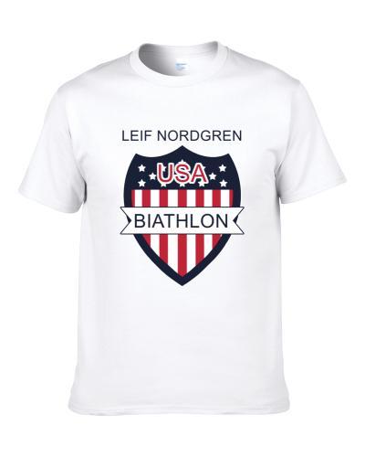 Leif Nordgren Biathlon Pyeongchang Usa Athletes Sports Fan S-3XL Shirt