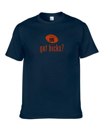 Akiem Hicks Got Hicks Milk Parody Chicago Football Fan S-3XL Shirt