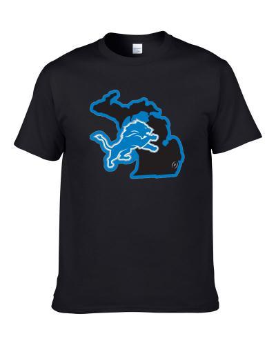 Detroit Lions Football Merchandise Michigan State Fan Phone Case S-3XL Shirt