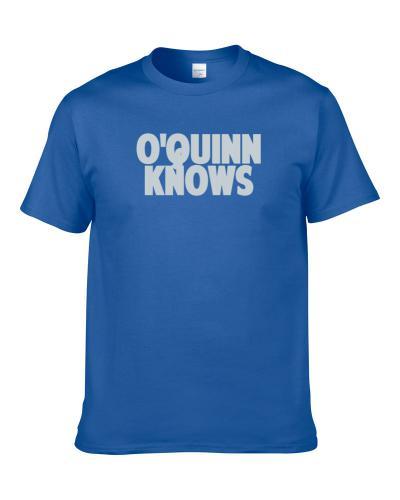 Kyle O'Quinn Knows Orlando Basketball Player Funny Sports Fan tshirt