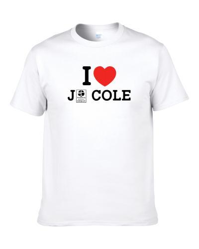 I Heart J. Cole Hip Hop Fan Men T Shirt