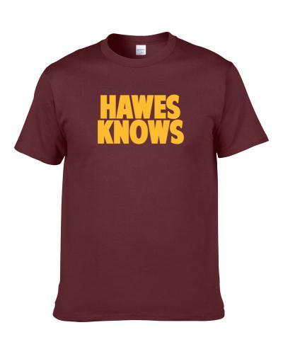 Spencer Hawes Knows Cleveland Basketball Player Funny Sports Fan tshirt
