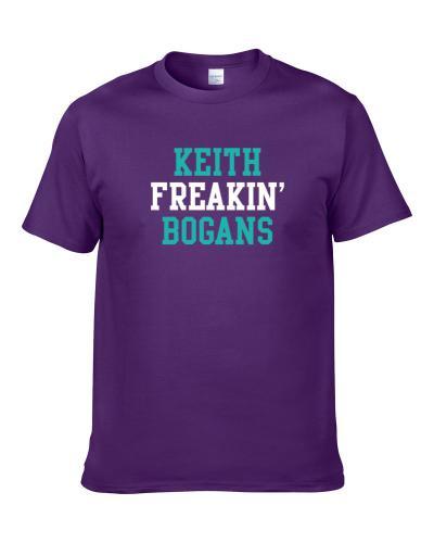 Keith Bogans Freakin Favorite Charlotte Basketball Player Fan tshirt